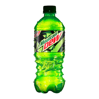 شراب ماونتن ديو بلاستيك 400مل Dew 500ml