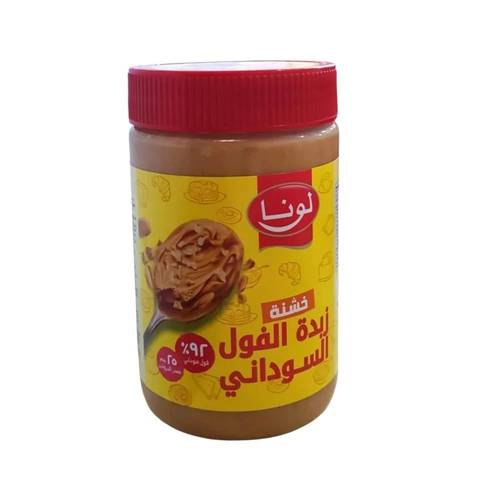 لونا زبدة الفول السوداني الخشنه 510جرام