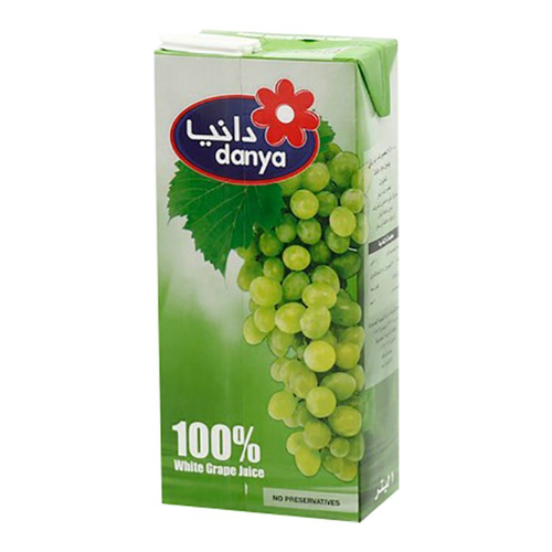 دانيا عصير العنب ابيض 1لتر