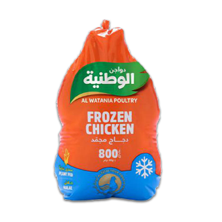 الوطنية دجاج مجمد 800جرام Chicken Watania F