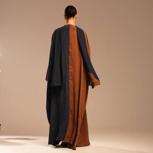 Blue Duo Abaya
