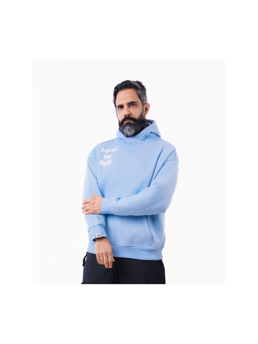 Hoodie Imported From Riyadh - Sky Blue