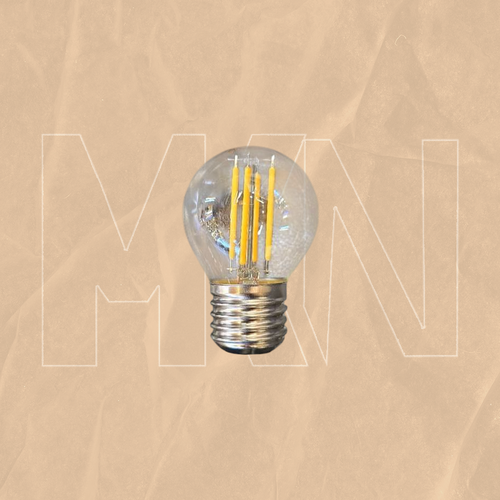 لمبة  خيوط LED بقاعدة E27 شفاف 4واط
