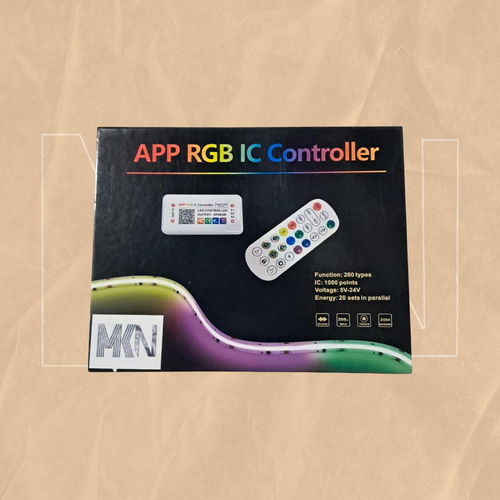 وحدة تحكم RGB IC من MKN تحكم ذكي لشرائط الإنارة RGB 