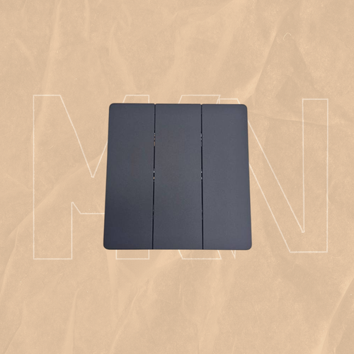 مفتاح ثلاثي اسود بيانو مطفي 16 امبير MKN