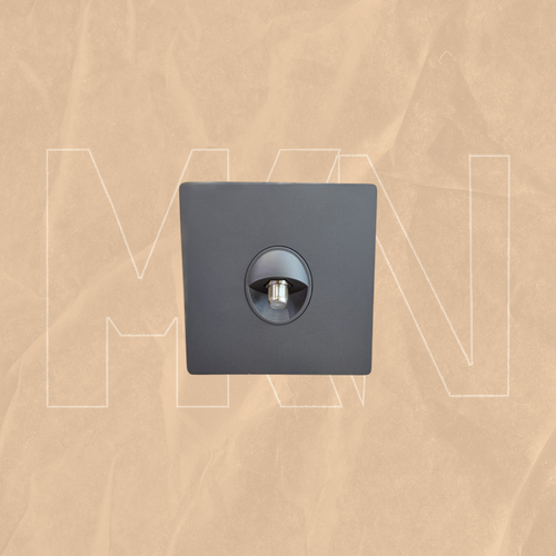 فيش دش فضي MKN PMGRY 022 RG6