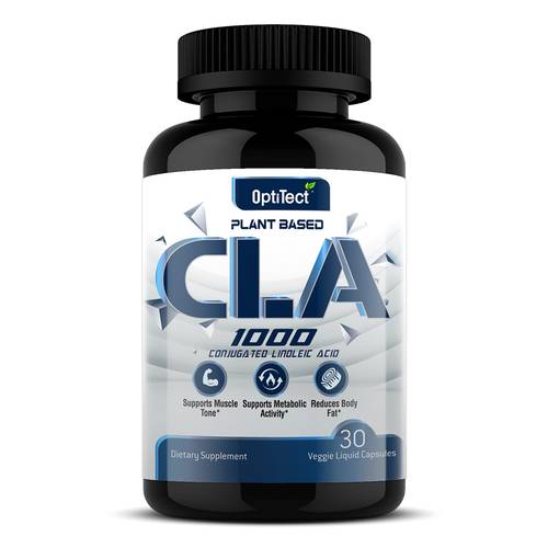  أوبتيتيكت CLA 1000 ملغ - 30 كبسولة نباتية سائلة - OPTI TECT CLA 1000MG 30 VEGAN LIQUID CAPS
