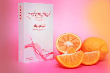 فيميلند أوميغا بالليمون والبرتقال-  femilind 