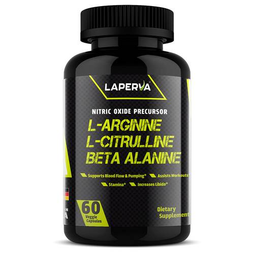 لابيرفا إل-أرجينين إل-سيترولين بيتا-ألانين - 60 كبسولة نباتية - LAPERVA L-ARGININE L-CITRULLINE BETA-ALANINE 60CAP