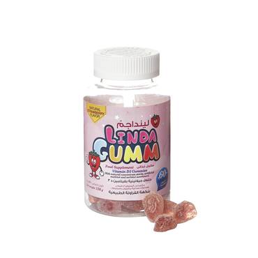 لينداجم- فيتامين د3 فراولة - Linda-Gumm Vitamin D3