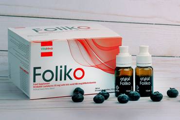 فوليكو 3 علب - حمض الفوليك مع اللاكتوفرين- Foliko pack of 3  