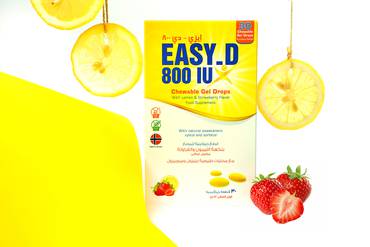 ايزي - دي ( بنكهة الليمون والفراولة)- Easy D