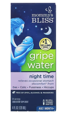 MOMMY'S BLISS, night time ,grippe water - ماء جريب لفترة المساء