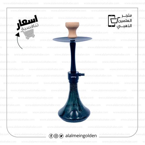شيشة الزعيم كريستال وسط SK02