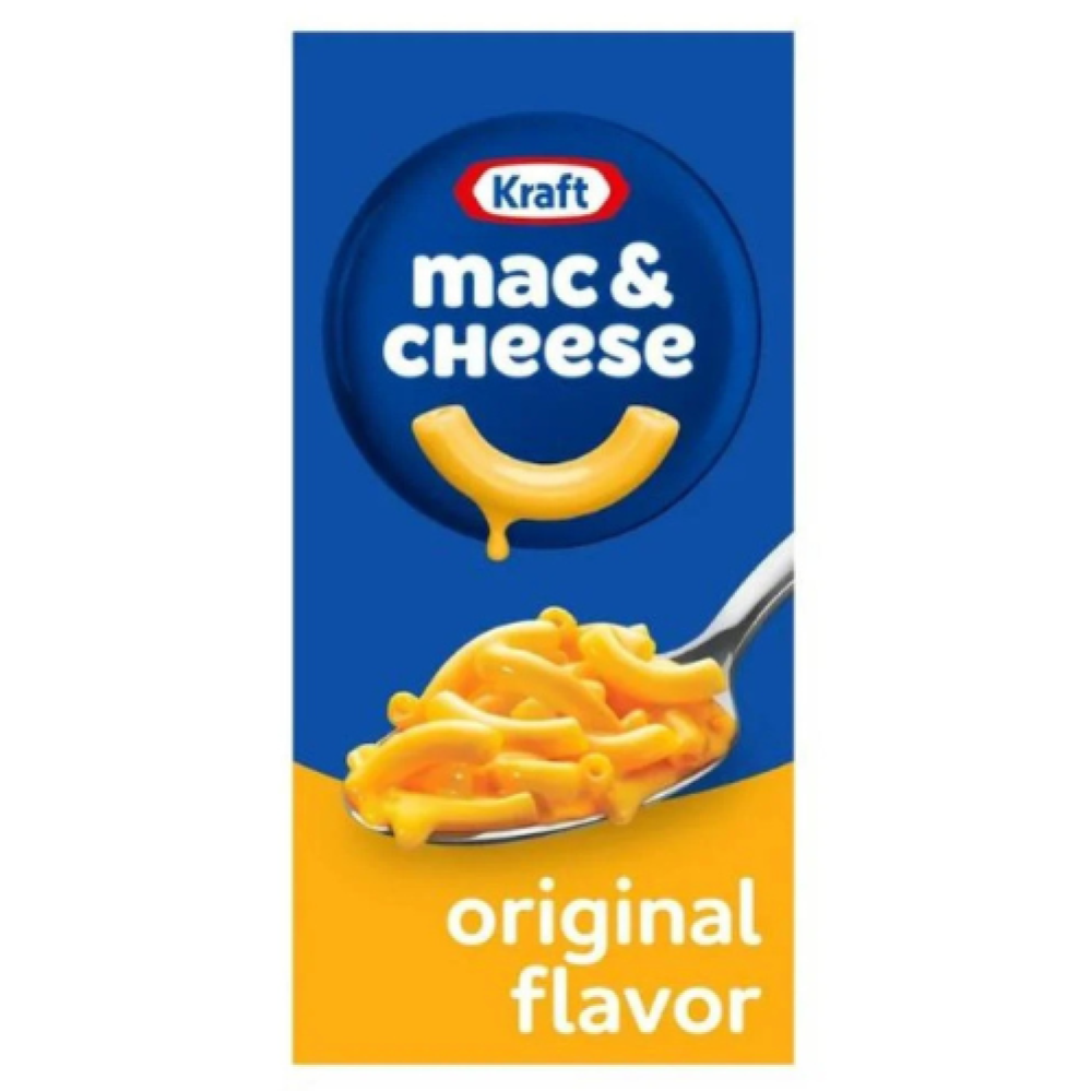كرافت مك آند تشيز الأصلي – معكرونة بالجبن | Kraft Mac & Cheese Original Flavor Macaroni & Cheese Dinner 206g