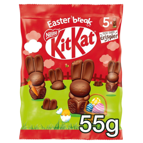  كيت كات إيستر بريك - أرانب شوكولاتة | KitKat Easter Break Bunnies 55g