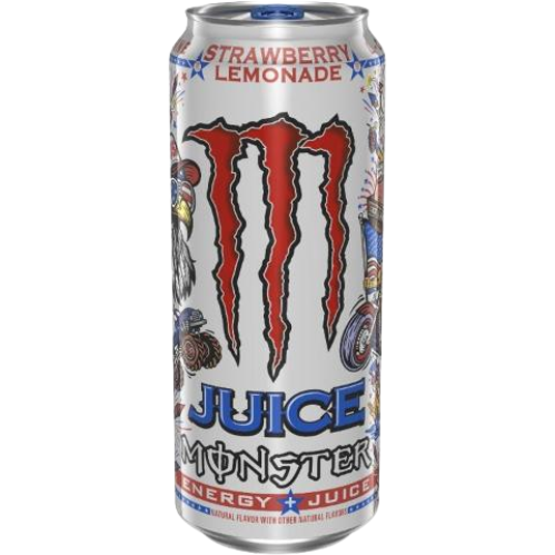  مونستر جوس - فراولة ليموناضة | Monster Juice Strawberry Lemonade 473ml