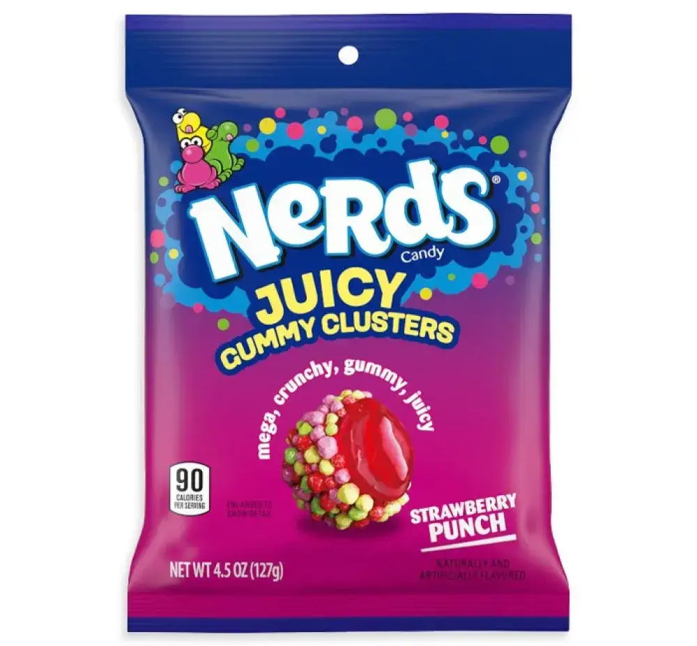 نيردز جوسي كاندي بانش فراولة | Nerds Juicy Candy Strawberry Punch 127g