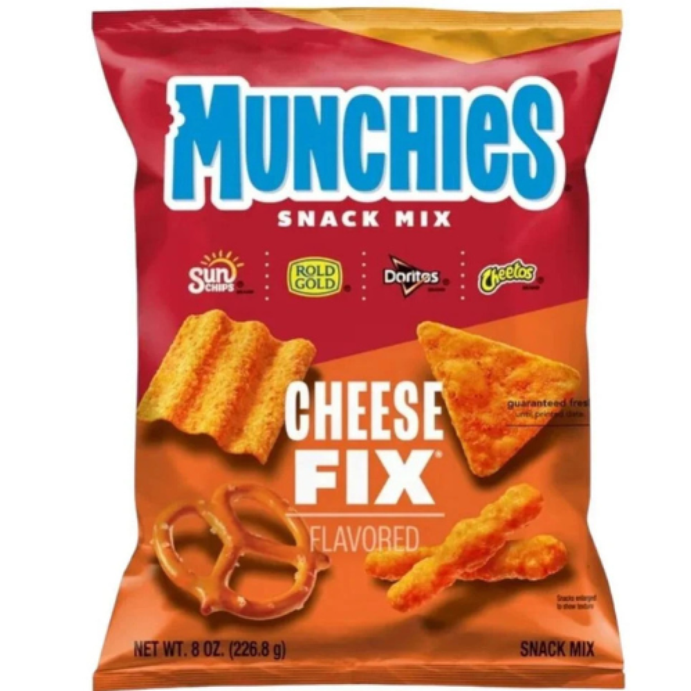 مونتشيز شيمكس فيكس – مزيج سناك جبني | Munchies Snack Mix Cheese Fix Flavored 252.2g