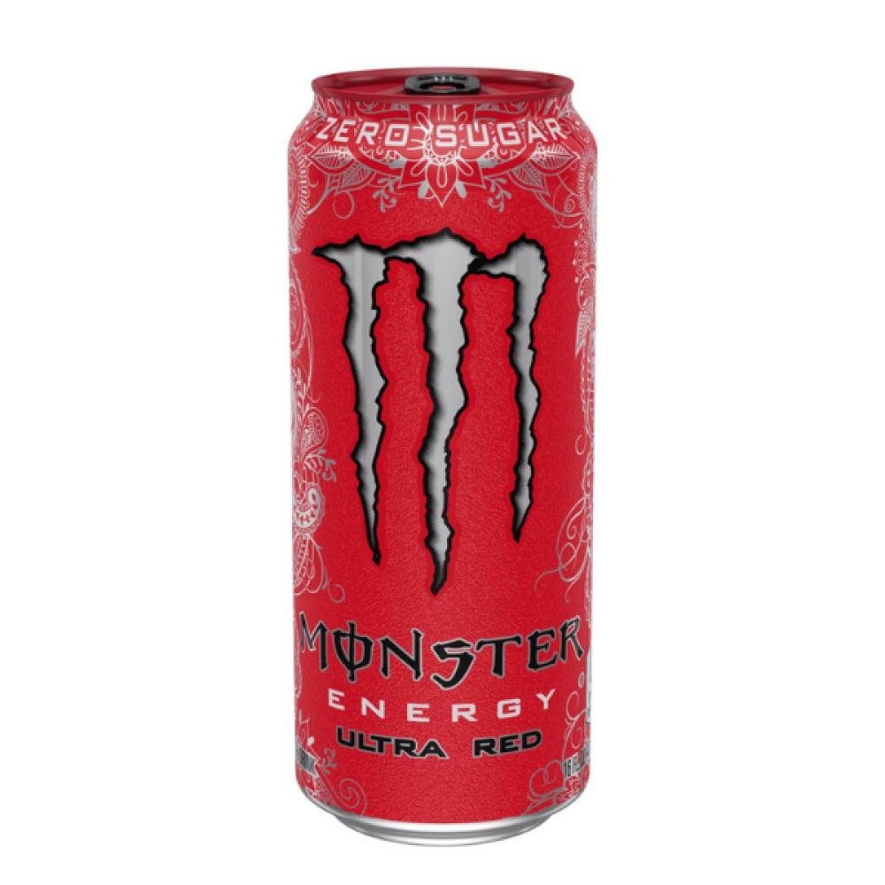 مشروب الطاقة مونستر الترا الاحمر  500 مل - monster ultra red