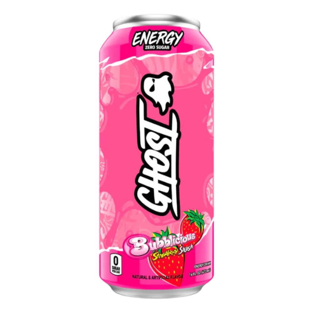 مشروب طاقة قوست 473 مل ( bubblicious sttaberry salash )