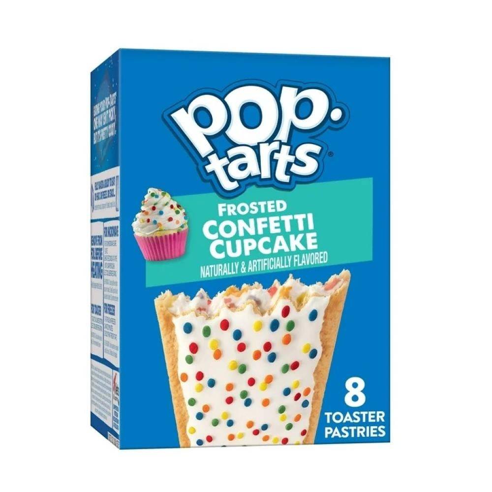 فطيرة بوب تارتس بالكيك - pop tarts confetti cupcake