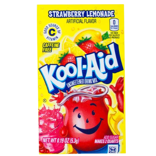 كول-اید فراولة ليمونيد | Kool-Aid Strawberry Lemonade 5.3g