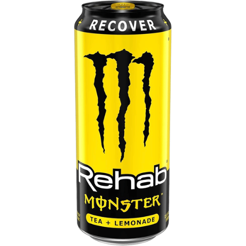  (مونستر ريهاب تي آند ليمونيد – مشروب طاقة غير غازي بالشاي والليمون | Monster Rehab Tea + Lemonade)