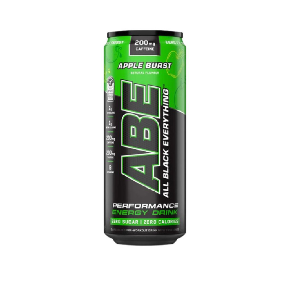 مشروب طاقة ABE تفاح بحجم  330 مل -  Energy drink apple ABE