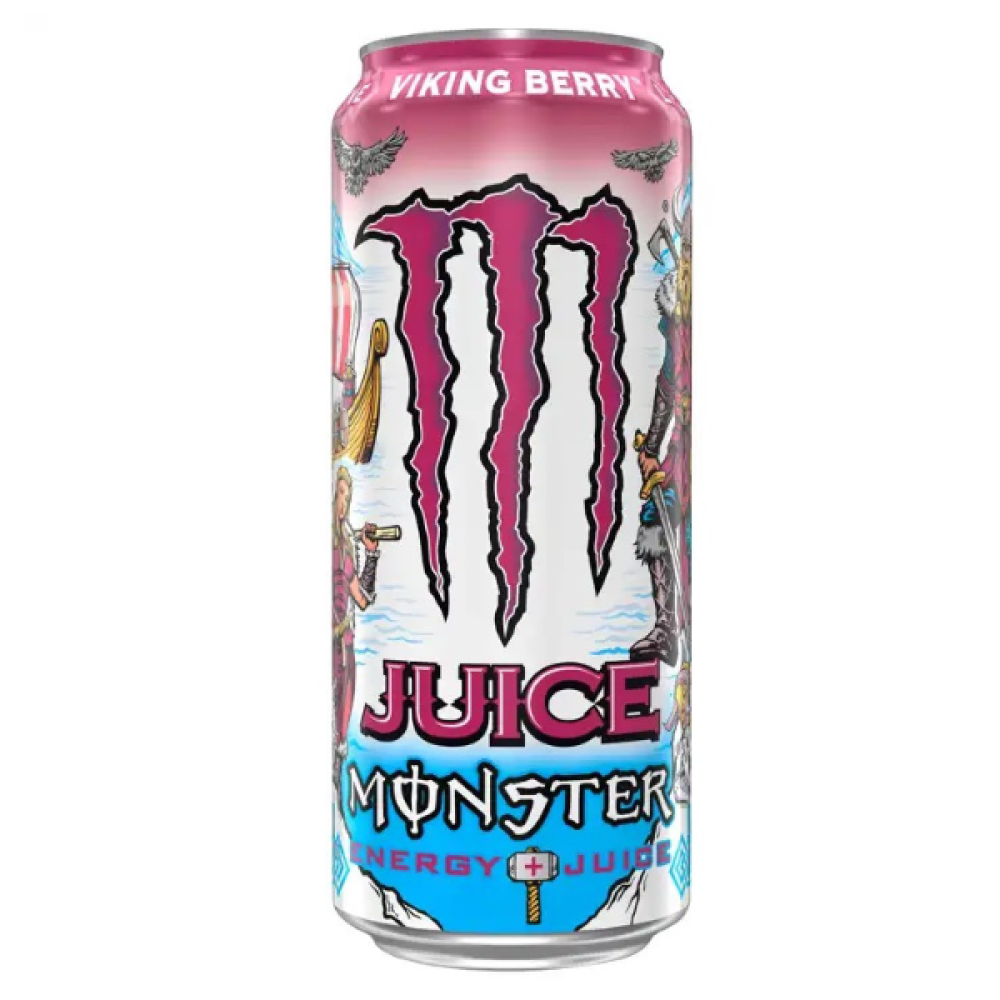 مشروب الطاقة مونستر  توت الفايكنغ 500 مل - monster viking berry