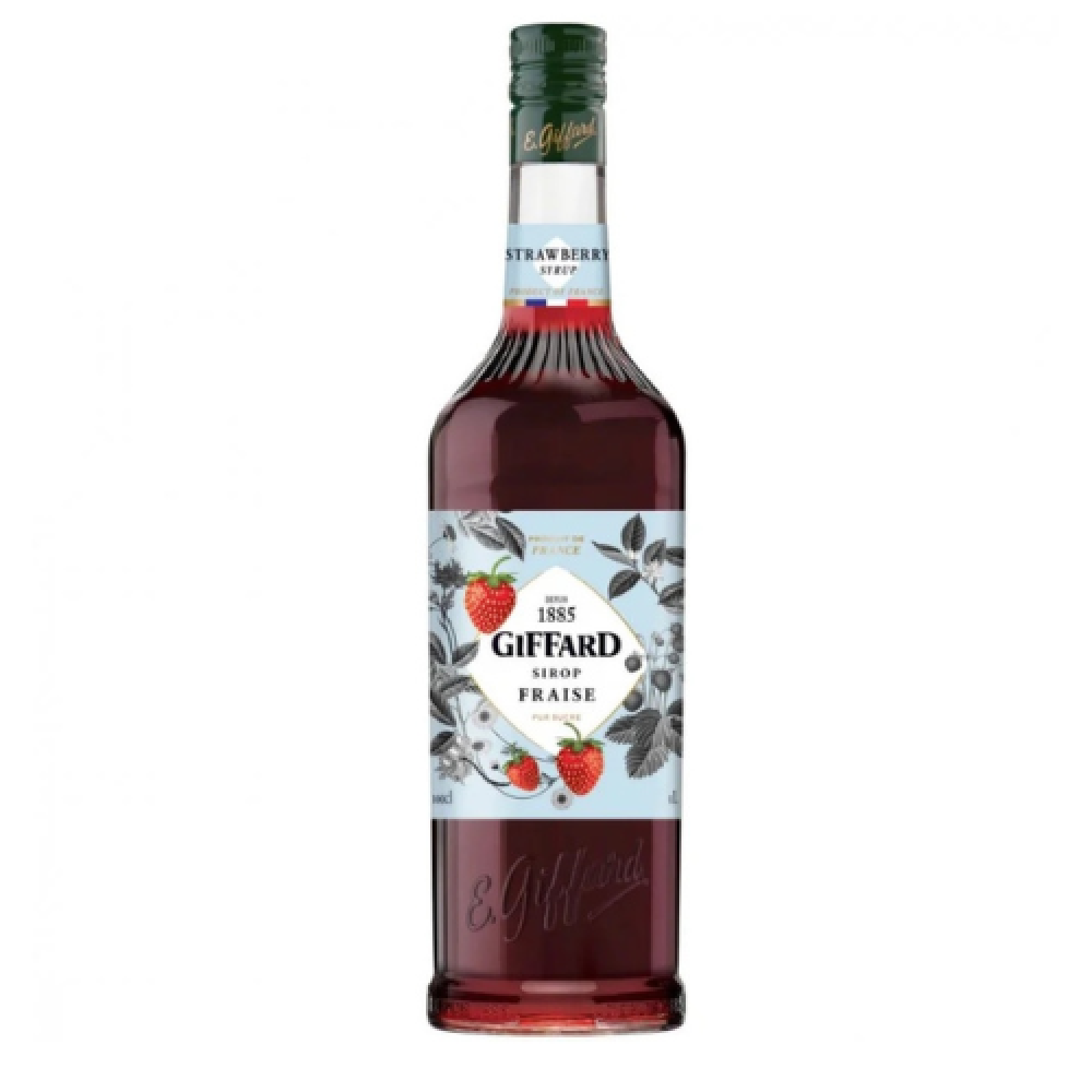 سيروب فراولة 1 لتر جيفارد - sirop giffard fraise