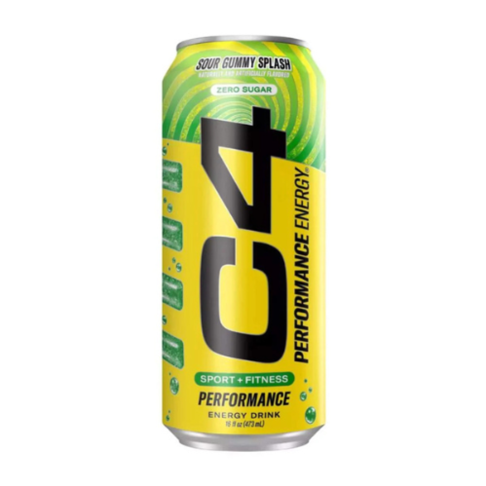 سي فور أداء بنكهة ساور جامي سبلاش | C4 Performance Energy Sour Gummy Splash 473ml