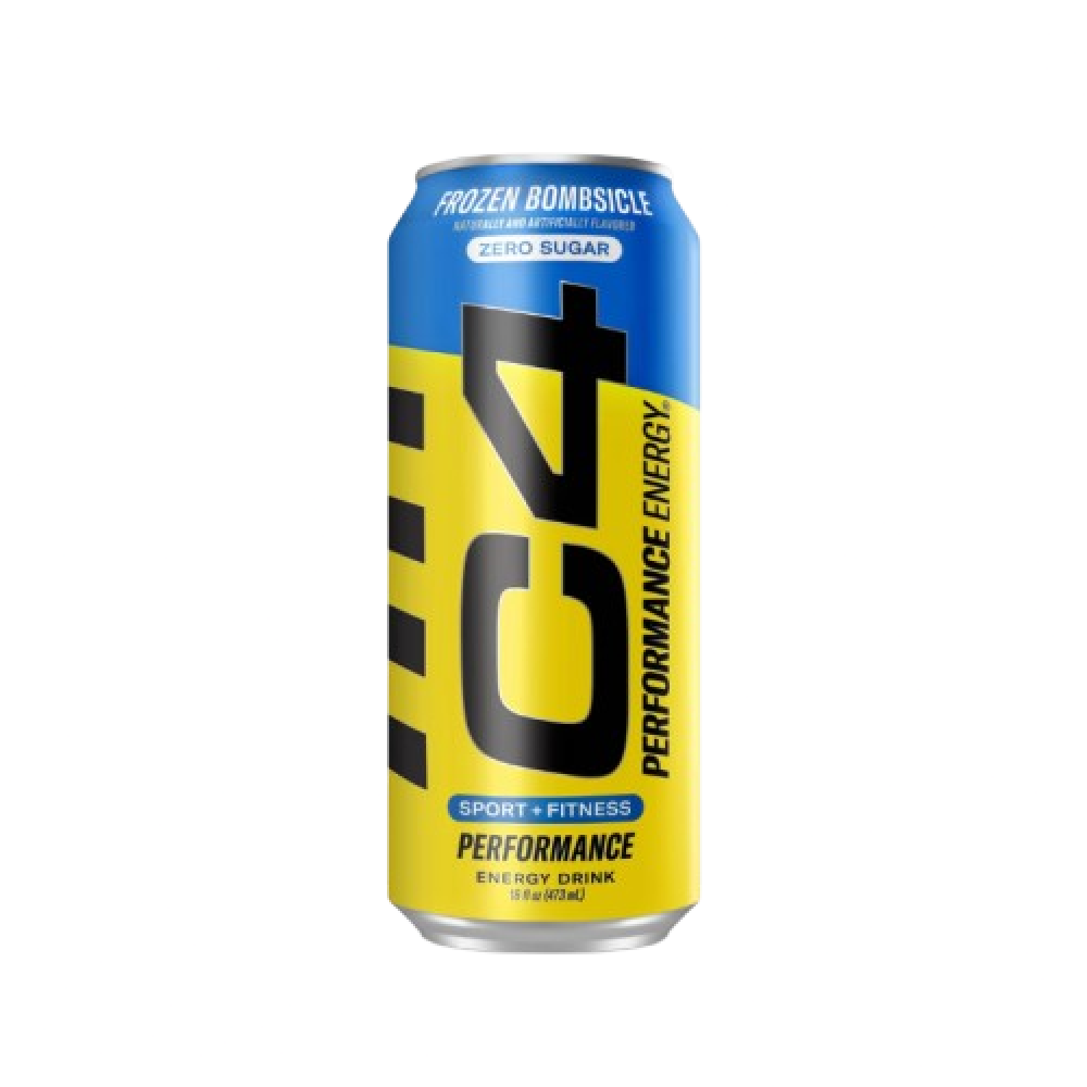 سي فور مشروب أداء خالٍ من السكر بنكهة مثلجات الفواكه المجمدة | C4 Performance Energy Zero Sugar Frozen Bombsicle 473ml