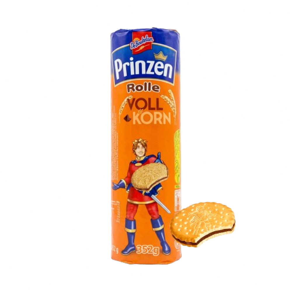 برينزن رول فول كورن بالشوكولاتة | Prinzen Rolle Vollkorn Chocolate Cookies 352g