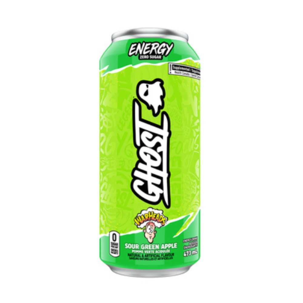 مشروب طاقة قوست (warheads sour green apple ) 473 مل