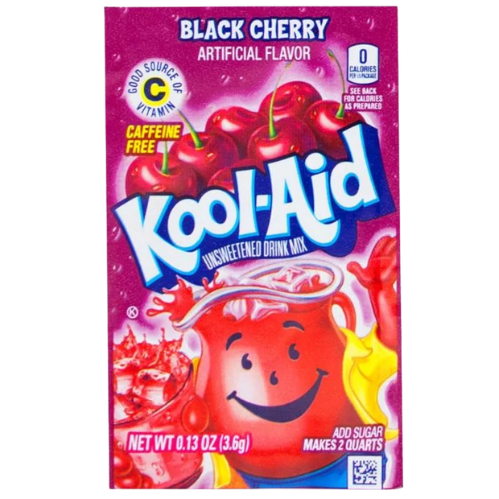 كول-اید بلاك شيري | Kool-Aid Black Cherry 3.6g