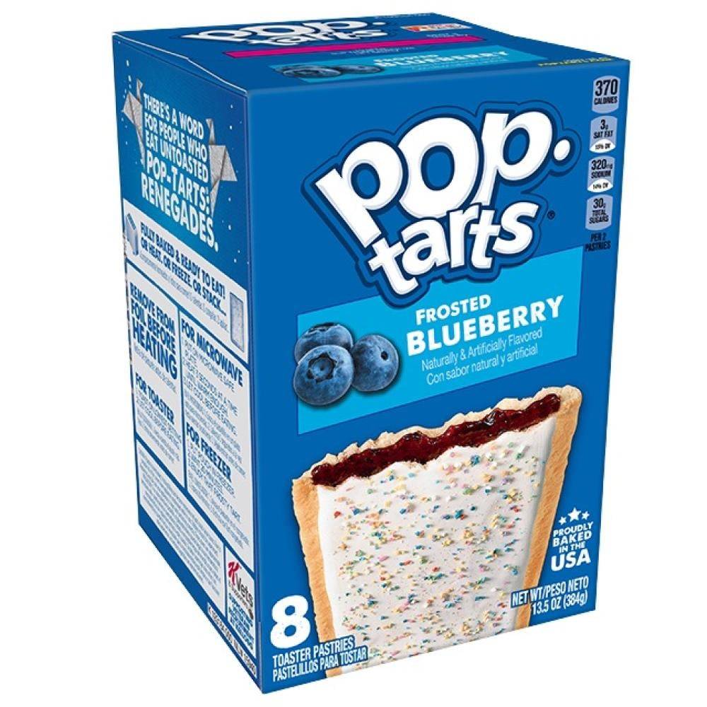 فطيرة بوب تارتس بالتوت الازرق - pop tarts blue berry