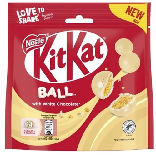  كيت كات بول بالشوكولاتة البيضاء | 140g KitKat Ball White Chocolate