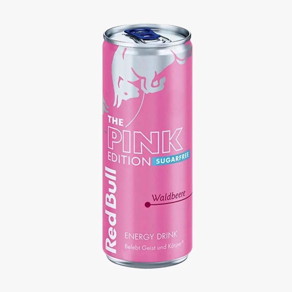ريد بول الوردي توت بري  250 مل -  Red Bull pink waldbeere or forest fruits