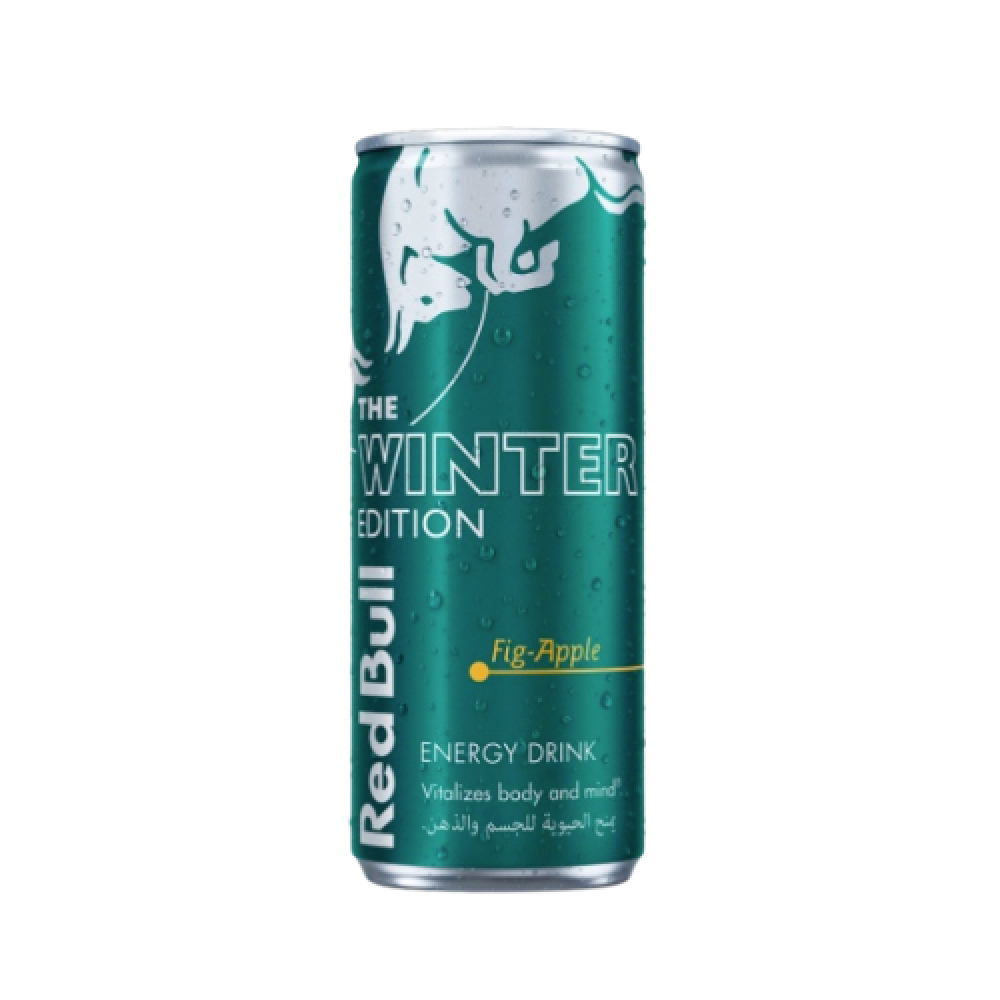ريد بول تفاح و تين 250 مل - red bull fig apple
