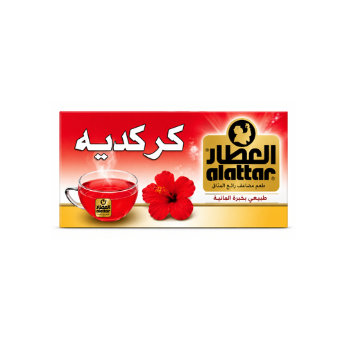 شاي كركديه العطار 20 كيس