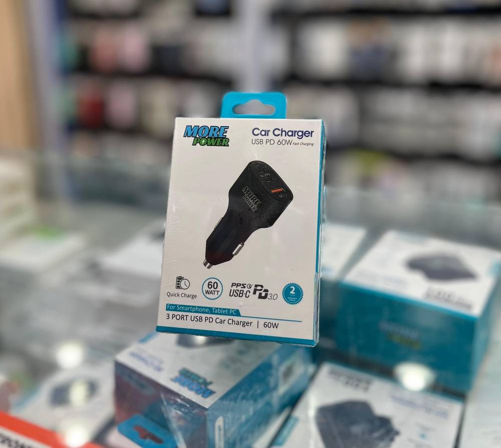 شاحن سياره من شركه لونx. اصلي. 60W