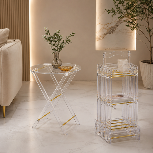 طقم شنطه اكرليك ACT-003G GOLD