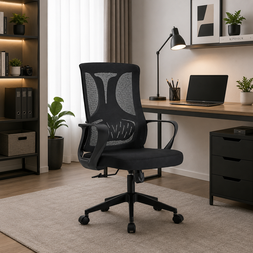كرسي دوار 630 BLACK
