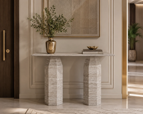 كنسول رخام 120*40 CS-03 L.GREY