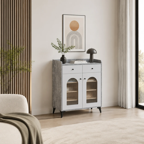 دولاب متعدد الاغراض مقاس 80 سم BF-05 GREY