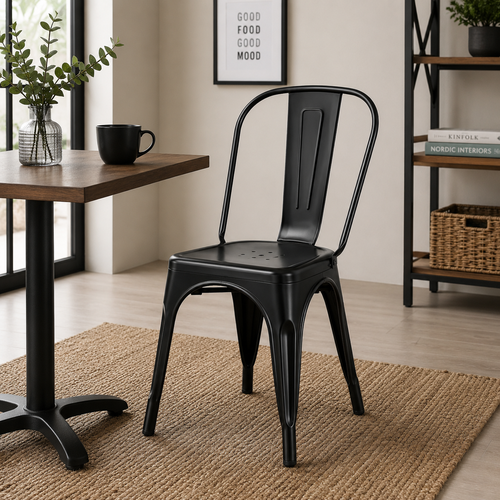 كرسي مفرد حديد M-503 BLACK