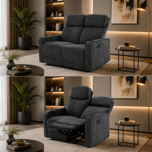 كرسي استرخاء ثابت ثنائي SF-10 GREY