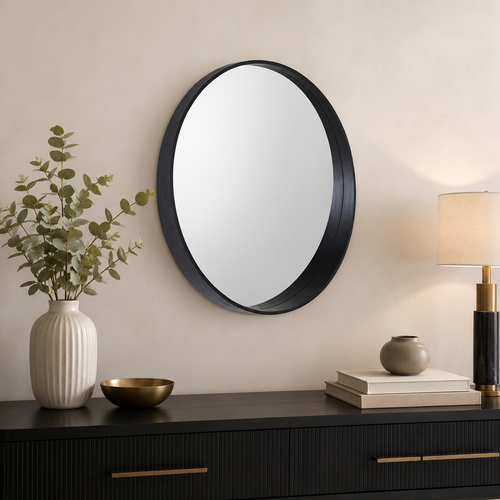 مراية دائري 80*80 M51 BLACK