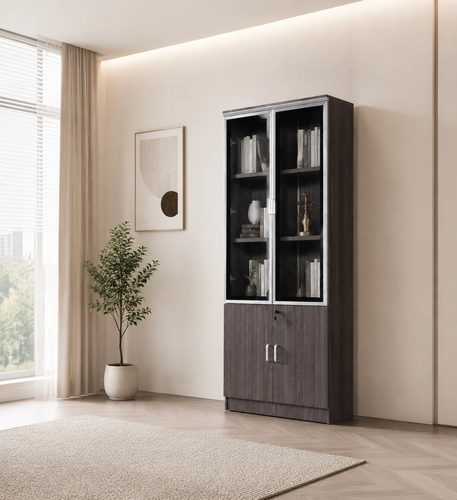 دولاب ملفات 2باب OW-110 TUNG WOOD(grey)